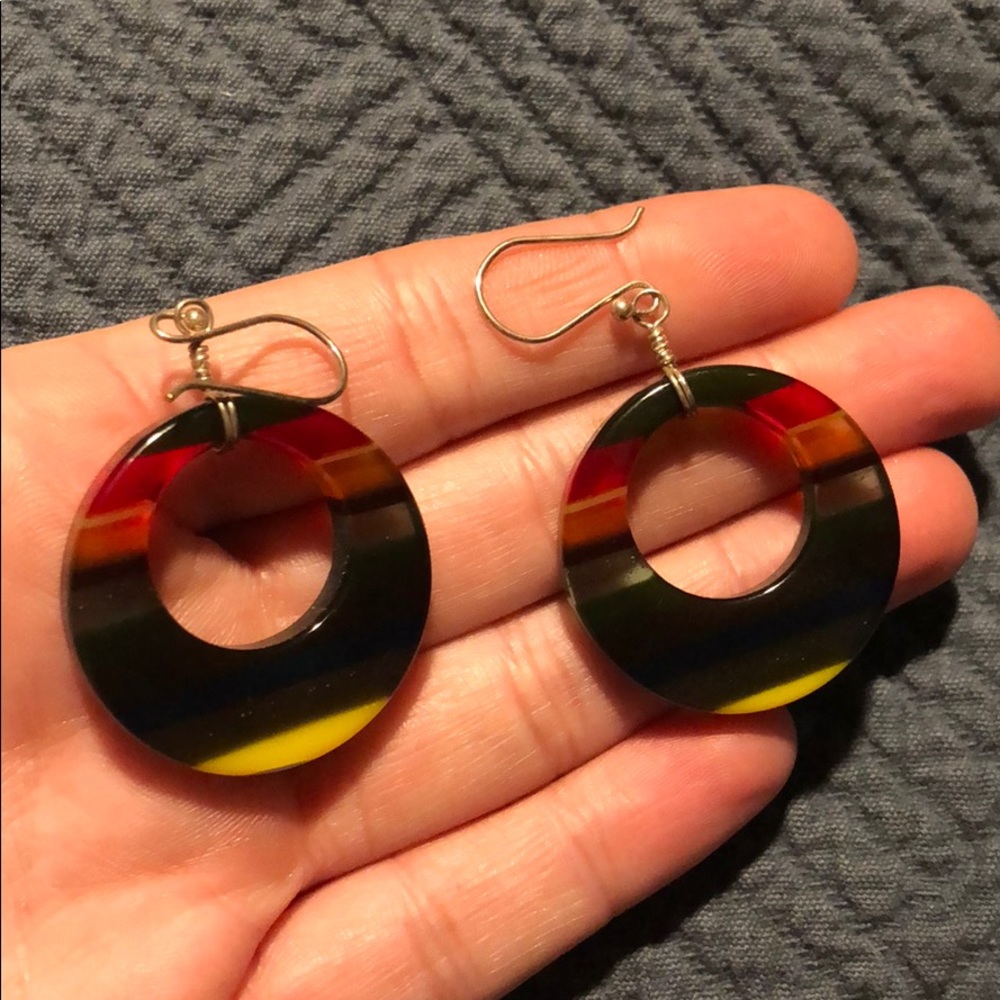 Surfboard Resin Earrings